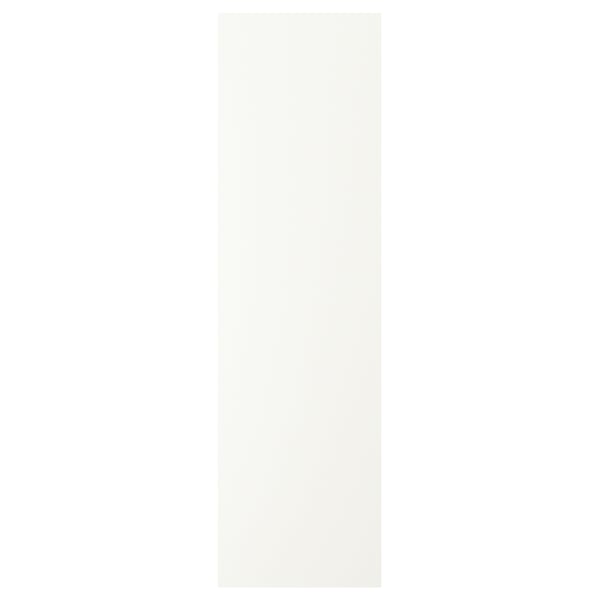 VALLSTENA witte keukenkast met glad oppervlak.