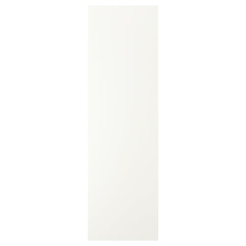VALLSTENA witte keukenkast, rechthoekig, glad oppervlak, kunststof materiaal.