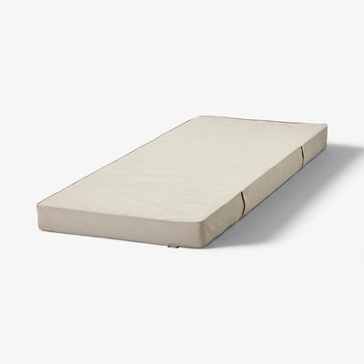 VANNAREID Pocketveringmatras, stevig/beige, 80x200 cm