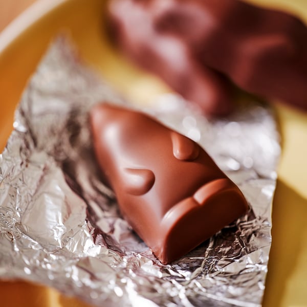 VÅRKÄNSLA Zak met haasjes van melkchocolade, 96 g