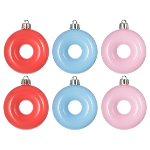 VINTERFINT Boomversiering, gemengde kleuren, 7 cm