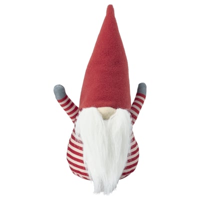 VINTERFINT Decoratie, kerstman/gestreept rood, 16 cm