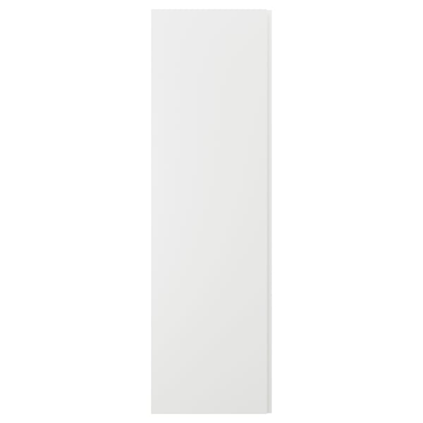 VOXTORP Deur, mat wit verticale greep, 60x200 cm