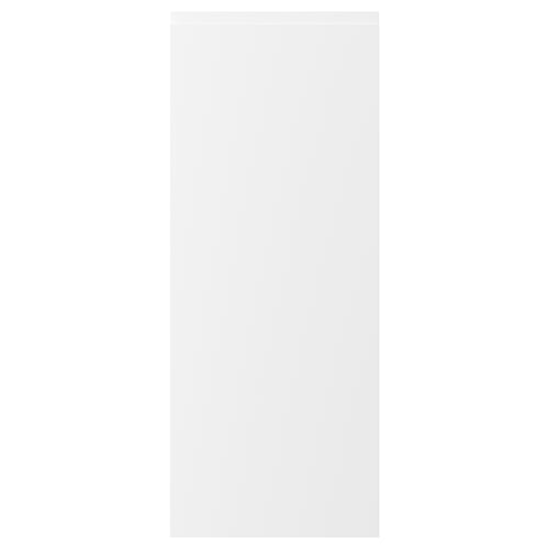 VOXTORP, wit, modern, rechthoekige deur, matte afwerking, minimalistische handgrepen.