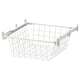 ALTARLIDEN سلة سلكية مع مجرى سحب, أبيض, ‎40x42 سم‏