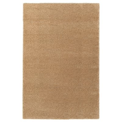 BREVBÄRARE سجادة، وبر طويل, بيج عميق, 200x300 سم