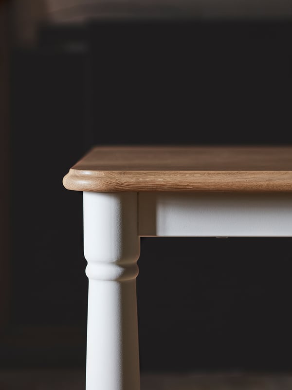 DANDERYD / SKOGSTA طاولة و 6 كراسي, قشرة سنديان أبيض/سنط, 180 سم