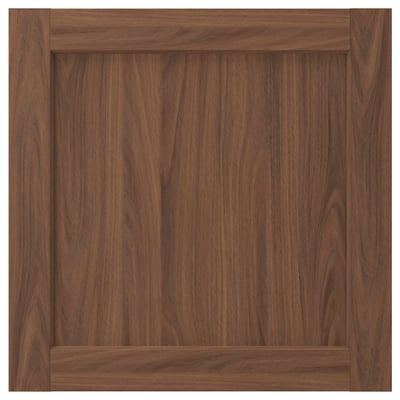 ENKÖPING باب, بني شكل خشب الجوز, ‎60x60 سم‏