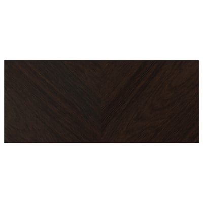 HEDEVIKEN واجهة دُرج, بني غامق قشرة سنديان مصبوغ, ‎60x26 سم‏