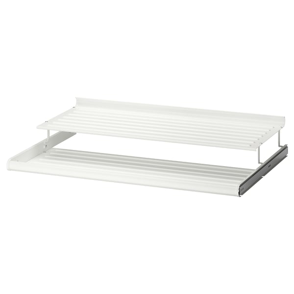 KOMPLEMENT رف أحذية يسحب للخارج, أبيض, 100x58 سم