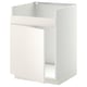 METOD خزانة قاعدة لحوض مفرد HAVSEN, أبيض/Veddinge أبيض, ‎60x60 سم‏