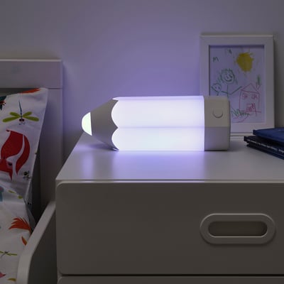 PELARBOJ مصباح طاولة LED, عدة ألوان