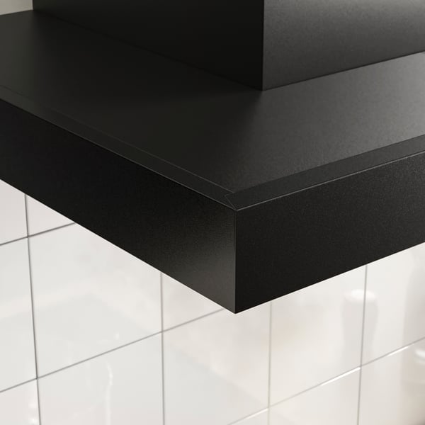 RULLBO شفاط روائح حائطي, IKEA 300 أسود, 60 سم