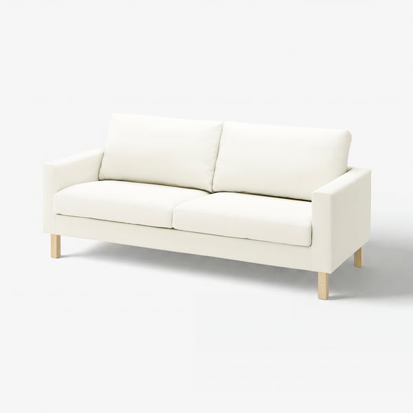 SALTSJÖBADEN غطاء أريكة ثلاث مقاعد, Blekinge أبيض