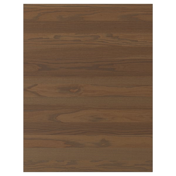 STENSTA لوح غطاء, بني غامق قشرة خشب الدردار, 62x80 سم