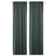 Room darkening curtains