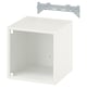 EKET Wall cabinet with glass door, white, 35x35x35 cm