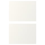 ENHET white cabinet: modern, rectangular design with smooth, stain-resistant foil, a practical choice for any room.