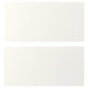 ENHET white cabinet with sleek, smooth surfaces and 10-year guarantee.