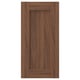 ENKÖPING brown walnut cabinet door, classic design, sturdy wood texture, square shape with simple frame.