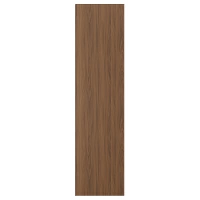 FÖRBÄTTRA walnut veneer kitchen panel, smooth and modern look.
