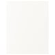 JÄRNBODA, white steel kitchen cabinet side panel, durable, sleek design.