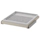 KOMPLEMENT pull-out tray, beige, fibreboard, rectangular, organiser with felt insert.