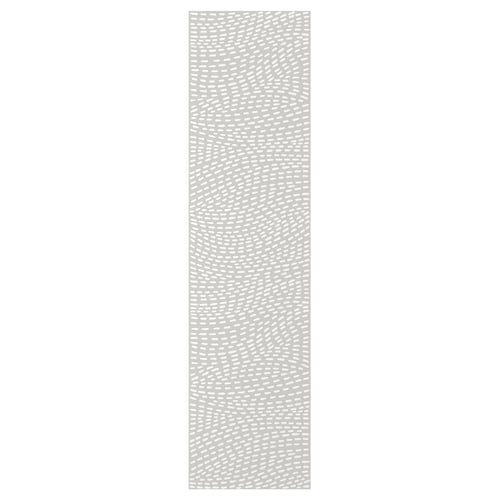 White hinged door, simple, modern design. Soft closing hinges, 10-year guarantee.