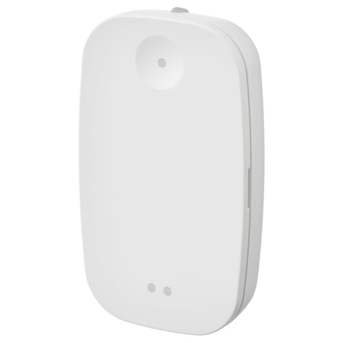 SOMRIG white smart remote button, rectangular shape, smooth design, abs plastic.
