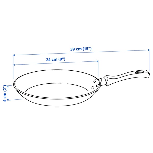 Illustration with measurements for the product: TAGGHAJ.