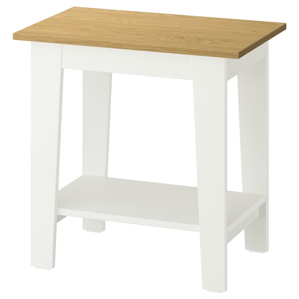 ÄMMARYD Side table, white, 23 1/4x15 3/4 "