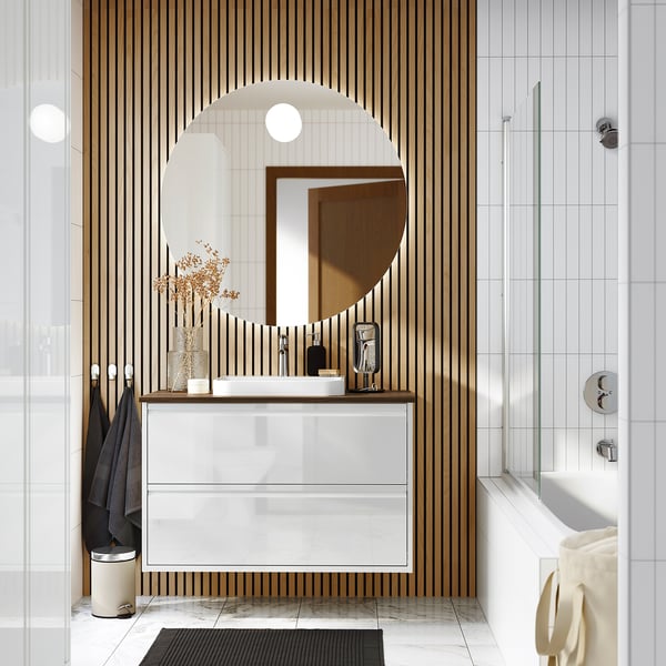 ÄNGSJÖN / BACKSJÖN Vanity with drawers