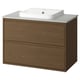ÄNGSJÖN / BACKSJÖN Vanity with drawers