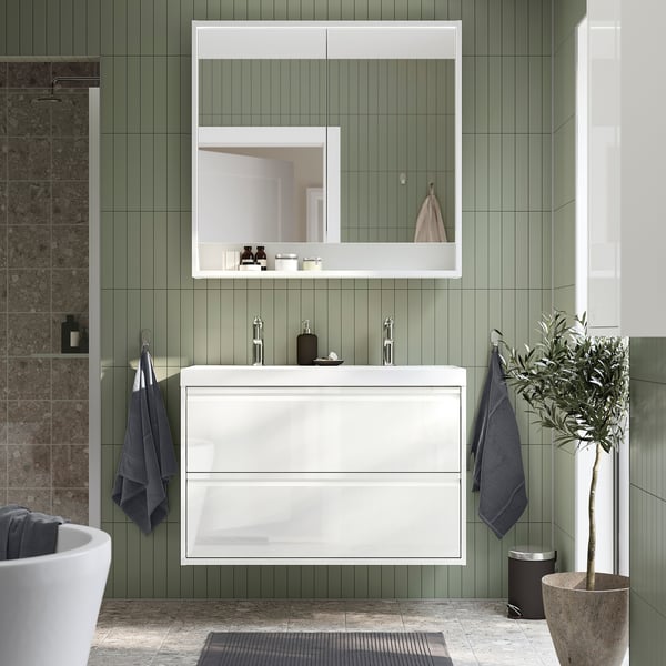 ÄNGSJÖN / BACKSJÖN Vanity with drawers