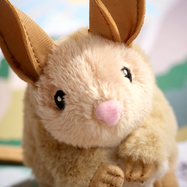 ALPTALL Soft toy, long-eared jerboa/beige, 3 ½ "