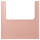 ANTILOP pink silicone place-mat, square with handles.
