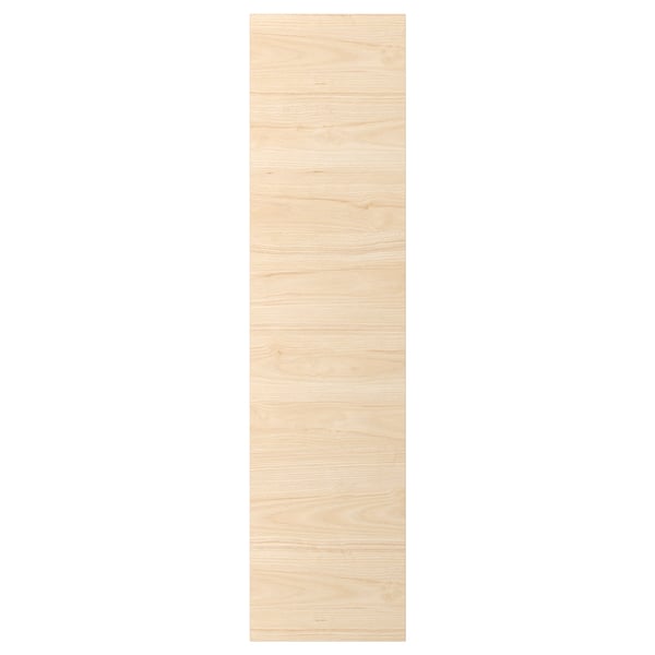 ASKERSUND light ash wood effect door, modern design with melamine finish.