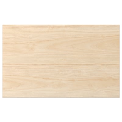 ASKERSUND light ash wood-front, rectangular, melamine surface.