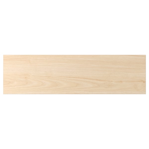 ASKERSUND light ash wood grain drawer front, sleek and modern design, smooth melamine surface, durable and easy to clean.