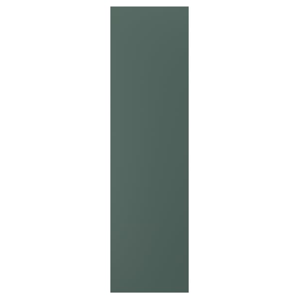 ASPUDDEN Cover panel, dark gray-green, 25x90 "