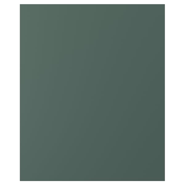 ASPUDDEN Cover panel, dark gray-green, 25x30 "