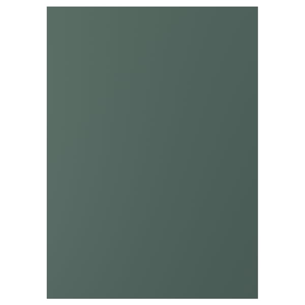 ASPUDDEN Cover panel, dark gray-green, 26x36 "