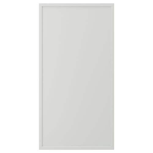 ASPUDDEN Decorative cover panel, light gray, 15x30 "
