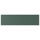 ASPUDDEN green cabinet door, thin frame, dark grey-green, rectangular, modern design.