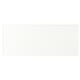 ASPUDDEN table, white, rectangular, plastic & particleboard.