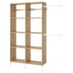 AURDAL Wardrobe combination, oak veneer/white, 70 5/8-83 5/8x15 3/4x87 "