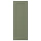 AXSTAD: green cabinet door, rectangular, matte finish, simple inset panel design.