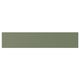 Green rectangular panel, matte finish, smooth texture, flat surface.