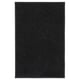 BACKMÅRA bath mat, dark grey, rectangular, soft texture, recycled polyester.