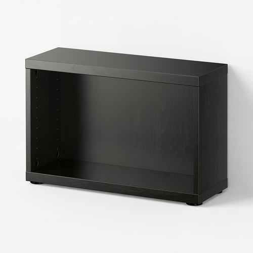 BESTÅ Frame, black-brown, 23 5/8x7 7/8x15 "
